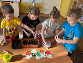 «Посадили огород, посмотрите что растет!»🏡👩🌾⛏🌾🥬 «Посадили огород, посмотрите что растет!»🏡👩🌾⛏🌾🥬.